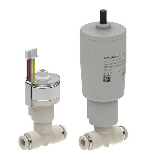 Válvula de diafragma - EFC - AVS Römer - com acionamento elétrico / de controle de vazão / de distribuição