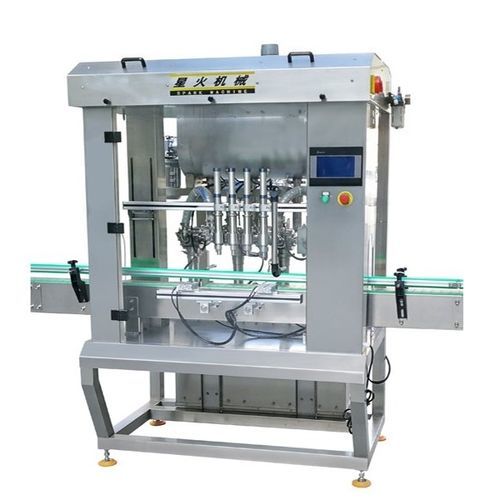 Envasadora com 4 cabeças - XH-600P - Spark Packaging Machines - automática / de garrafas / para latas