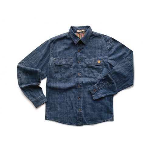 Camisa em algodão - CAMP - DIKE - de trabalho / resistente à abrasão / em denim