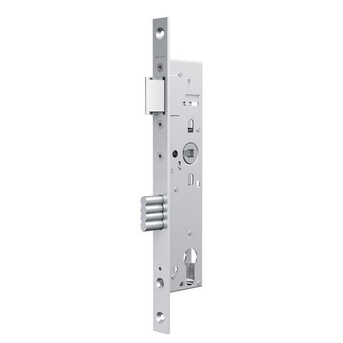 Fechadura com trinco - N1500 - effeff - para porta / em aço inoxidável / anti-incêndio