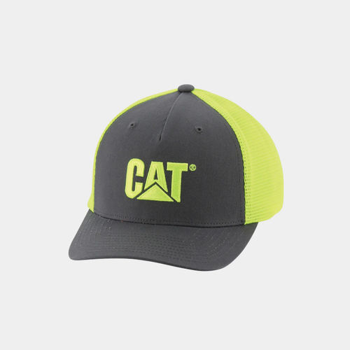 Boné de proteção contra impactos em algodão - 1120239 series - Caterpillar workwear - em poliéster / ajustável / laranja