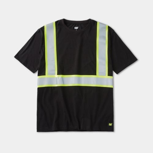 Camiseta de trabalho - 1010075 series  - Caterpillar workwear - de alta visibilidade / em algodão / para construção