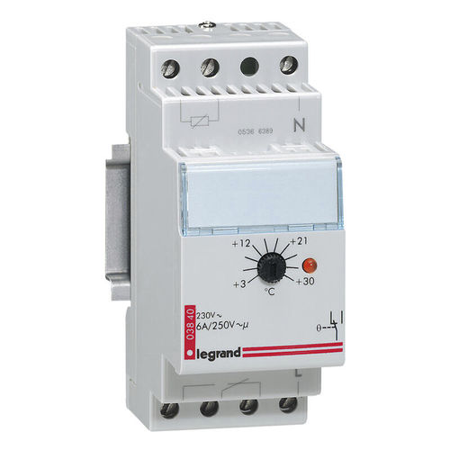 Termostato eletromecânico - 0 038 40 - Legrand - programável / para trilho DIN / de ambiente
