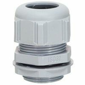 Prensa-cabo em material plástico - 0 980 50 - Legrand - IP66 / com rosca / reto