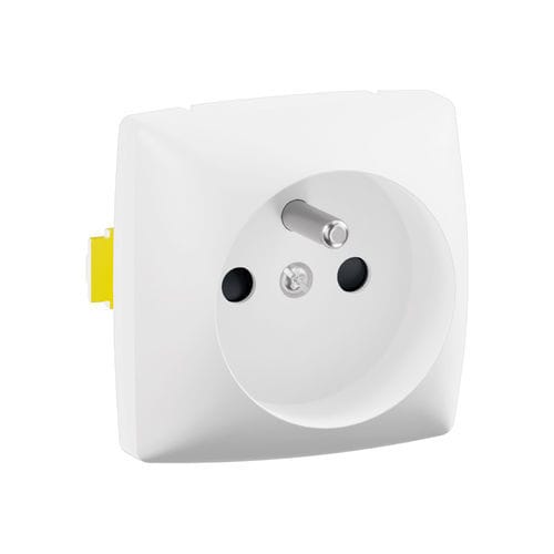 Tomada de parede - 086127L - Legrand - IP20 / 2 polos / com aterramento