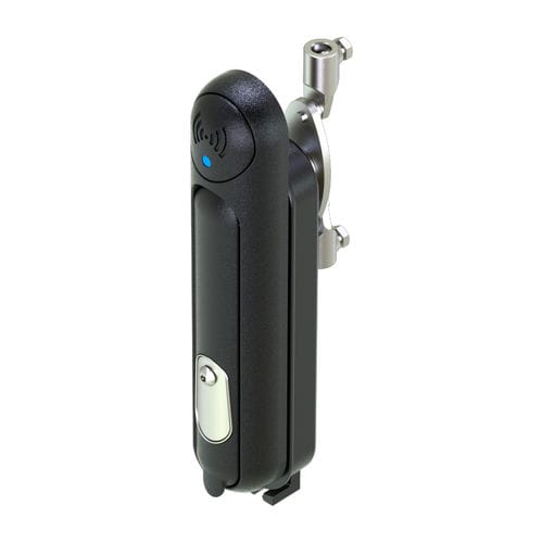Fechadura com maçaneta escamoteável - 1518-3226-20 - Wenzhou Yeeka Lock Technology Co., Ltd. - eletrônica / com empunhadura / para aplicações industriais