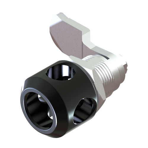 Fechadura com quarto de volta - 1407-180132H-20  - Wenzhou Yeeka Lock Technology Co., Ltd. - de chave / para cadeado / em aço inoxidável