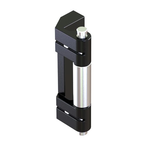 Dobradiça invisível - 2401-111-10  - Wenzhou Yeeka Lock Technology Co., Ltd. - em ferro / de parafusar / termolacada