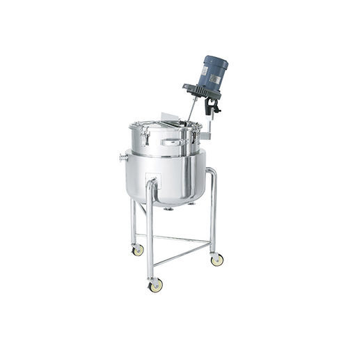 Tanque para líquidos - DTK-J series - MONOVATE Co., Ltd. - em aço inoxidável / cilíndrico / móvel