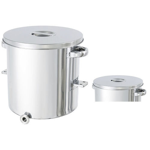 Tanque de líquidos - KTT-BRK series - MONOVATE Co., Ltd. - em aço inoxidável / cilíndrico / de armazenamento