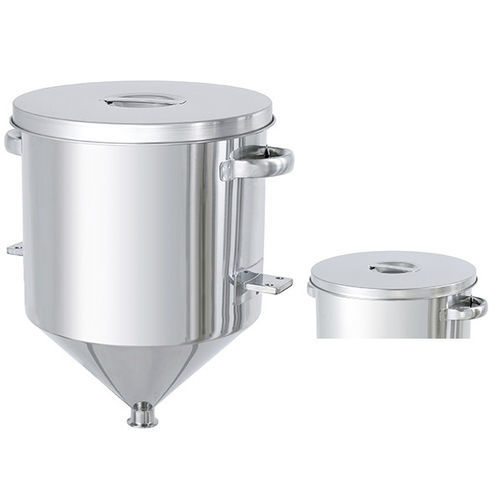 Tanque de líquidos - HT-BRK series - MONOVATE Co., Ltd. - em aço inoxidável / com tremonha / de armazenamento