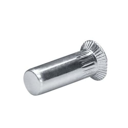 Porca serrilhada - 7551011010-74 - Goebel Group - rebite cego / em aço inoxidável / de cabeça escareada