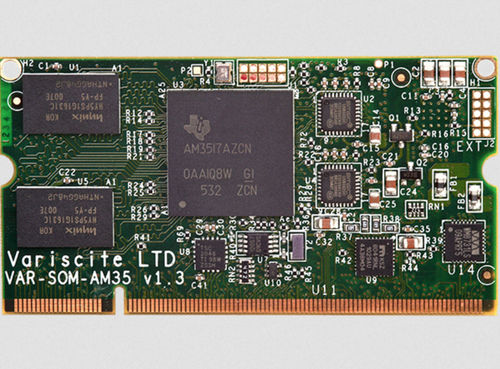 Computador em módulo TI Cortex A8 - VAR-SOM-AM35 - variscite - TI AM3517 / USB 2.0 / Ethernet