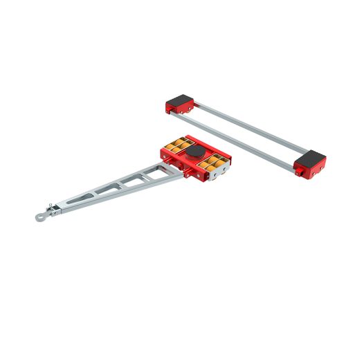 Tartaruga para movimentação de cargas para carga pesada - ECO-Skate&reg; XL (PU) X16L + X16S - HTS Hydraulische Transportsysteme GmbH - de transporte / manual