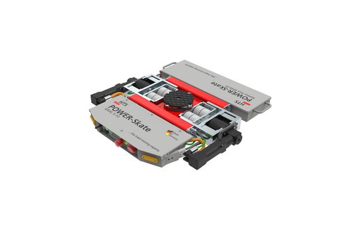 Tartaruga para movimentação de cargas a bateria - POWER-Skate IDEAL 5-10 - HTS Hydraulische Transportsysteme GmbH - para carga pesada / com controle remoto / de transporte
