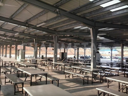 Hangar modular - CUALIMETAL - industrial / de grandes dimensões / em chapa