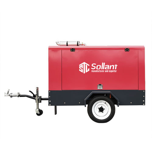 Compressor de 2 parafusos - SLTDP-70 - Shanghai Sollant Energy Saving Technology Co., Ltd - de ar / a diesel / móvel