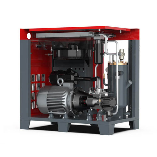 Compressor de parafuso - 20hp  - Shanghai Sollant Energy Saving Technology Co., Ltd - de ar / com motor elétrico / estacionário