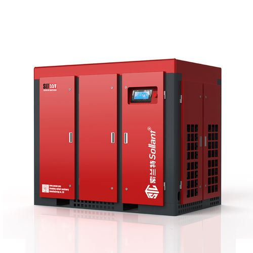 Compressor de parafuso - 75hp  - Shanghai Sollant Energy Saving Technology Co., Ltd - de ar / com motor elétrico / estacionário