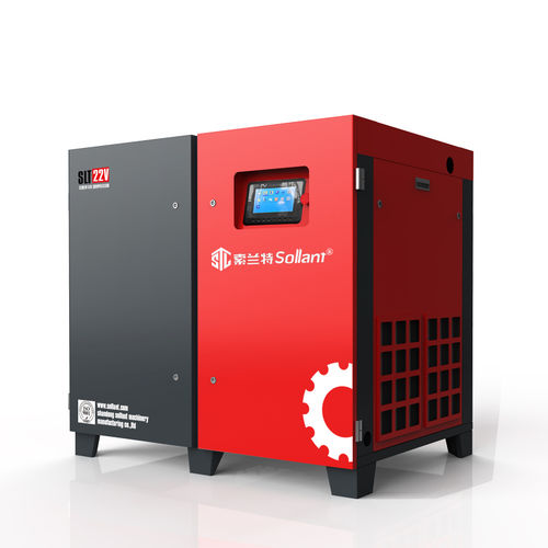 Compressor de parafuso - Shanghai Sollant Energy Saving Technology Co., Ltd - de ar / com motor elétrico / estacionário