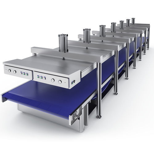 Prensa para queijo vertical - TEMIC S.L.U. - pneumática / de pasta dura / de pasta mole