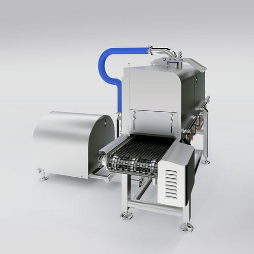 Lavadora de alimentos de salmoura - TEMIC S.L.U. - para queijos / automática / de ar