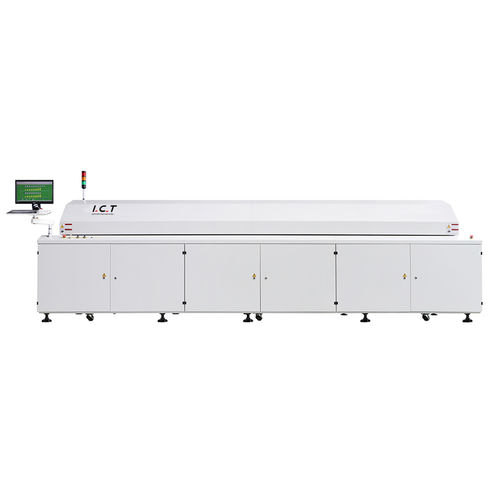 Máquina de solda branda por refusão - Lyra series - Dongguan ICT Technology Co.,Ltd - controlada por computador / para componentes eletrônicos / para a indústria automóvel