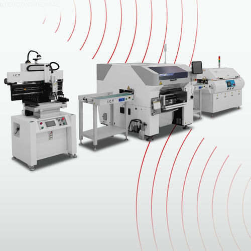 Linha de produção de circuitos impressos - Dongguan ICT Technology Co.,Ltd - de alta velocidade / automática
