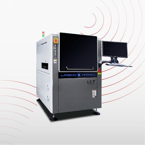 Máquina de marcação a laser de fibra - I.C.T series - Dongguan ICT Technology Co.,Ltd - a laser CO2 / a laser UV / de materiais plásticos