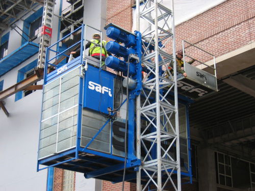 Elevador para obras - ZENITH AS 1300 - Safi Group srl - industrial / à prova de explosão / ATEX