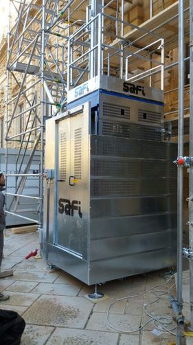 Elevador para obras - JUNIOR AS - Safi Group srl - industrial / à prova de explosão / ATEX