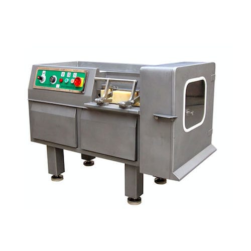 Cubetadeira para carne - UNK-RD350 - Zibo Unique Machinery Co., Ltd. - em aço inoxidável / automática