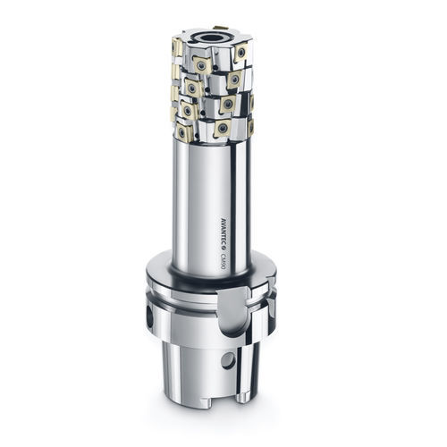 Fresa abacaxi - Multiring CM90 - Avantec Zerspantechnik GmbH - de dois tamanhos / com pastilhas intercambiáveis / para aço