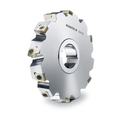 Fresa três tamanhos - EN18 - Avantec Zerspantechnik GmbH - com pastilhas intercambiáveis / para ferro fundido / para aço