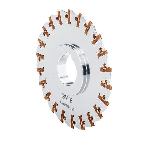 Fresa de ranhurar - GN18 - Avantec Zerspantechnik GmbH - com pastilhas de corte / para ferro fundido / para aço