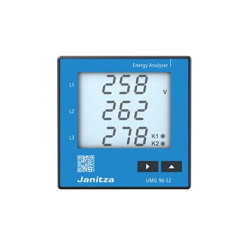 Dispositivo de monitoramento de medição - UMG 96-S2 - Janitza electronics GmbH - de tensão / de qualidade da energia / digital