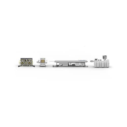 Linha de extrusão multicamadas - Ningbo Extru Machinery Co., Ltd. - com resfriamento a água / monocamada / compacta
