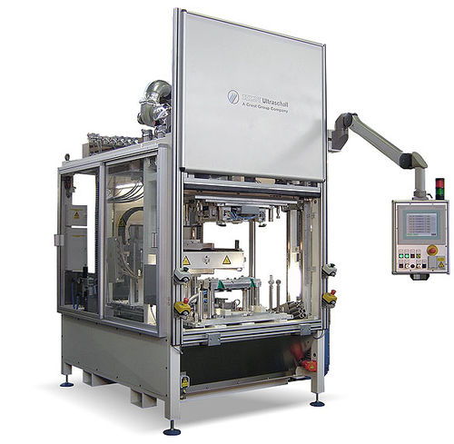 Máquina estacionária de solda com chapa aquecedora - TOOLMASTER series - KLN Ultraschall AG - térmica / controlada por CLP / para formas 3D