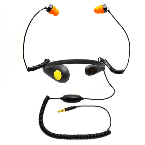 Fone intra-auricular com redução de ruído - C50 - Tactical Headsets Sweden AB - com fio / com laringofone