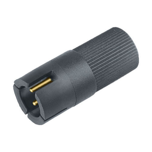 Conector de alimentação elétrica - 09 9747 00 03 - binder USA - DIN / circular / macho