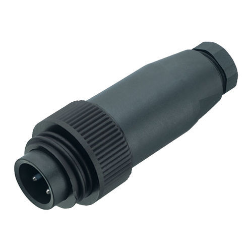 Conector de alimentação elétrica - 99 0209 00 04 - binder USA - macho / de parafuso / com bloqueio