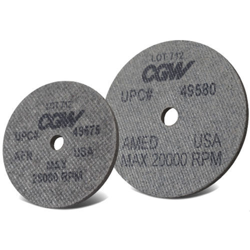 Disco abrasivo de óxido de alumínio - 49576 - CGW Abrasives - para acabamento / para rebarbagem