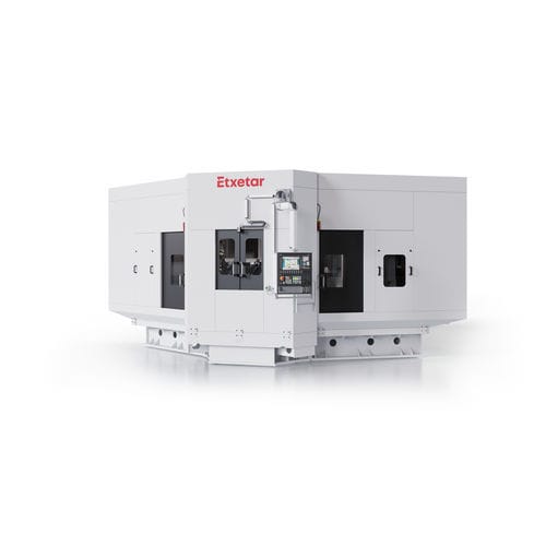 Máquina transfer rotativa - ETXETAR, S.A. - CNC / 6 posições / 5 posições