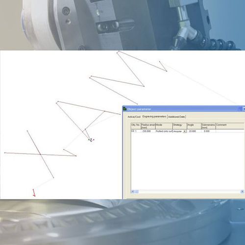 Software de CAD - LTire M - LANG - de controle / de posicionamento / de gravação