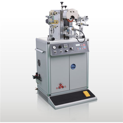 Máquina de estampagem a quente eletropneumática - TBD-01-G - Shenzhen xinzhong plastic - manual / compacta / de tubos
