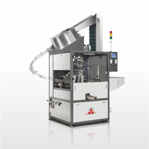 Máquina de estampagem a quente com alimentação automática - TAR-103-LD - Shenzhen xinzhong plastic - mecânica / compacta / para tampas