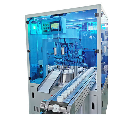 Tampadora giratória - SZZ-108B - Shenzhen xinzhong plastic - pneumática / contínua / multilinhas