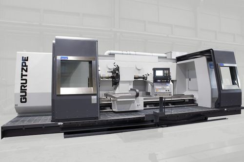 Torno CNC - GL series - Gurutzpe Turning Solutions S.A. - horizontal / com mesa plana / para uso intensivo