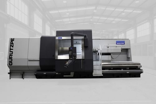 Torno CNC - GLX series  - Gurutzpe Turning Solutions S.A. - horizontal / de 5 eixos / com mesa plana