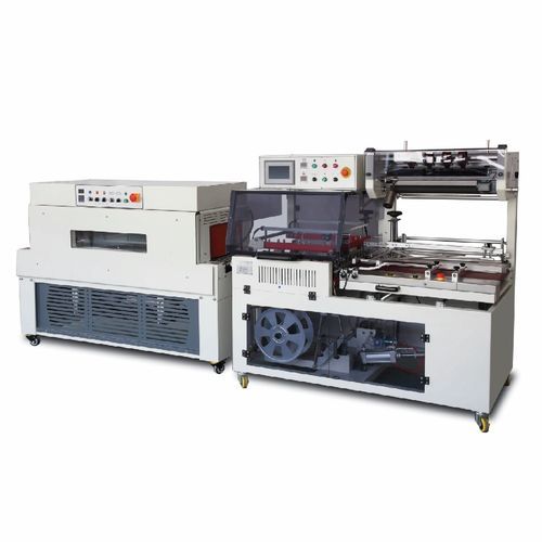 Máquina embaladora com filme termoencolhível - PB-ZBS-560C - Shanghai Powerbuilder Automation Technology Co. Ltd - controlada por CLP / para produtos a granel / para a indústria alimentícia